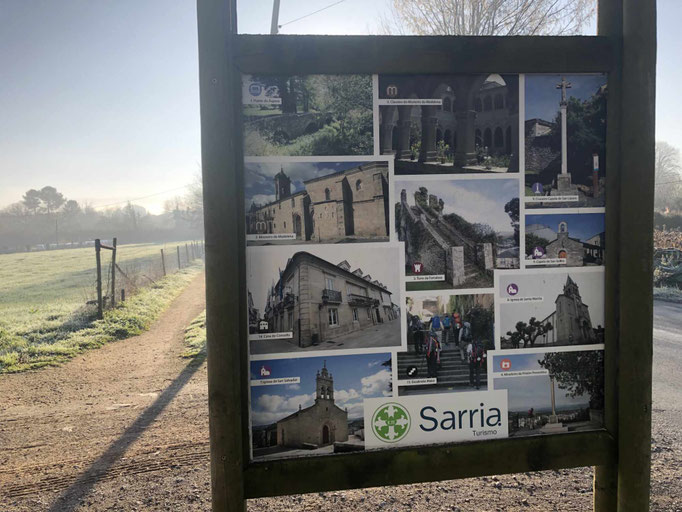 Sarria Jakobsweg