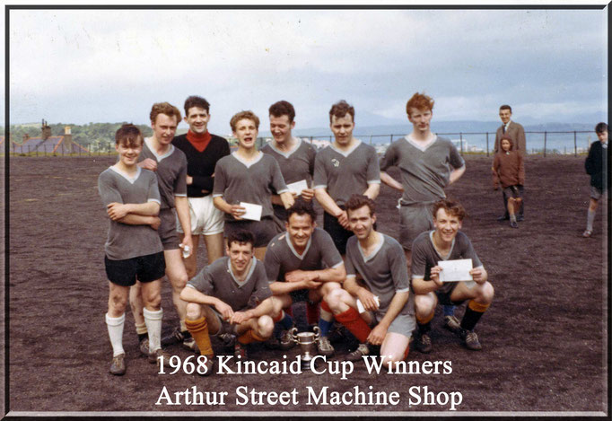Winners of Kincaid Cup - 1968