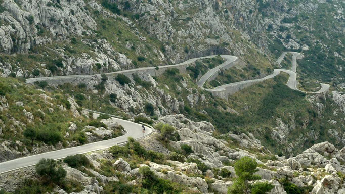 Col de Reis/Mallorca auf dem Weg nach Sa Calobra