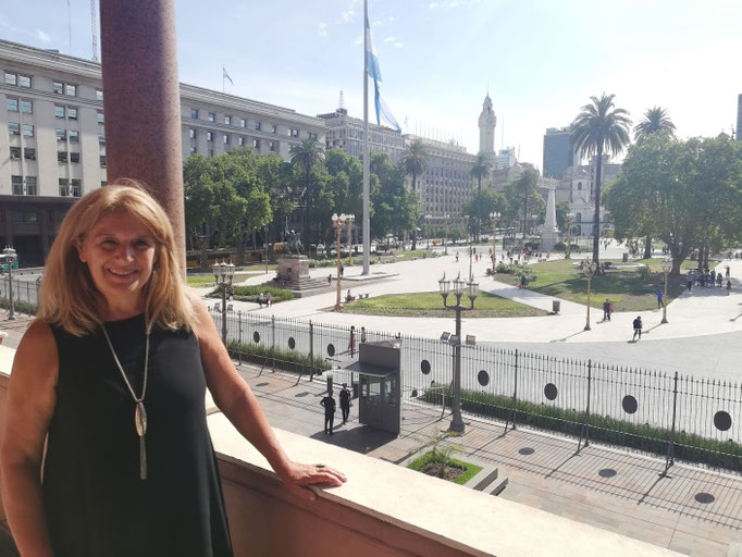Gabriela Marinelli en Casa Rosada