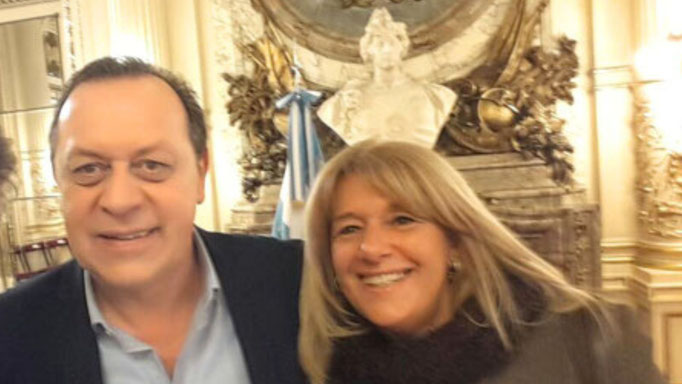 Gabriela Marinelli y Gustavo Santos