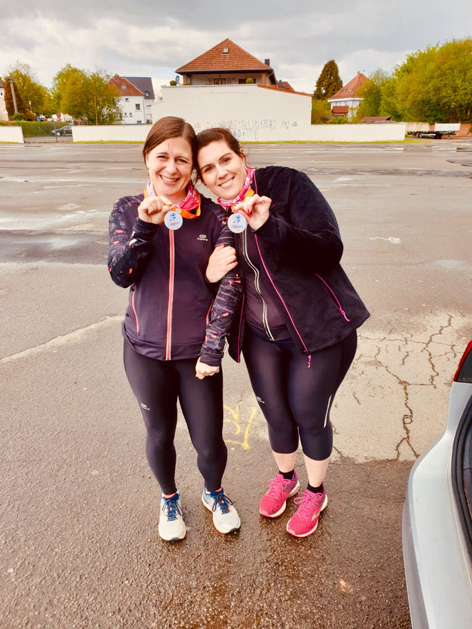 Finisher Mädels Halbmarathon
