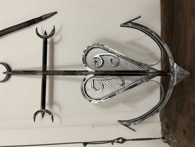 Croix de camargue en Fers plein 
