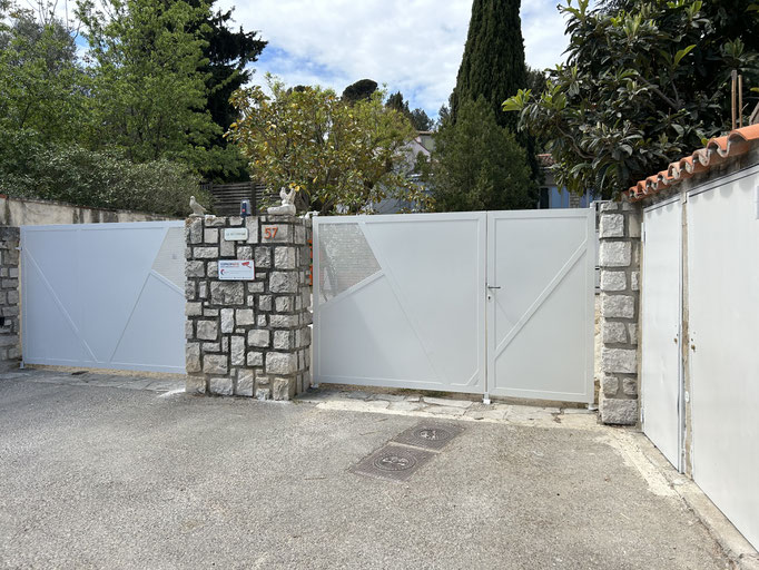 Rénovation de l'entrée de Co-propriété 