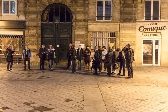 Abendspaziergang, Komische Oper (Rue  Favart)