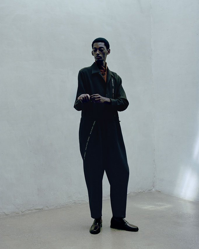 エトセン19aw セットアップ ethosens setup ダークブラウン