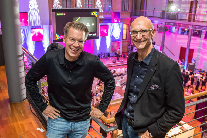Frank and Tim Höttges (CEO Deutsche Telekom)