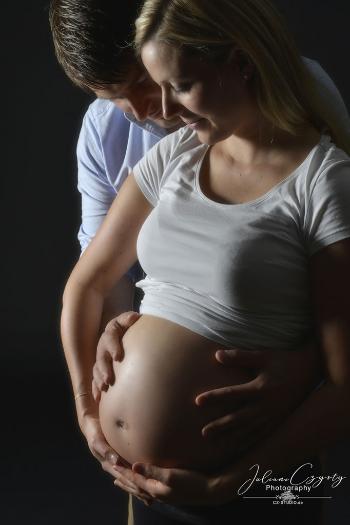 Partnerfotos mit Babybauch – Juliane Czysty, Fotografin in Visselhövede bei Rotenburg