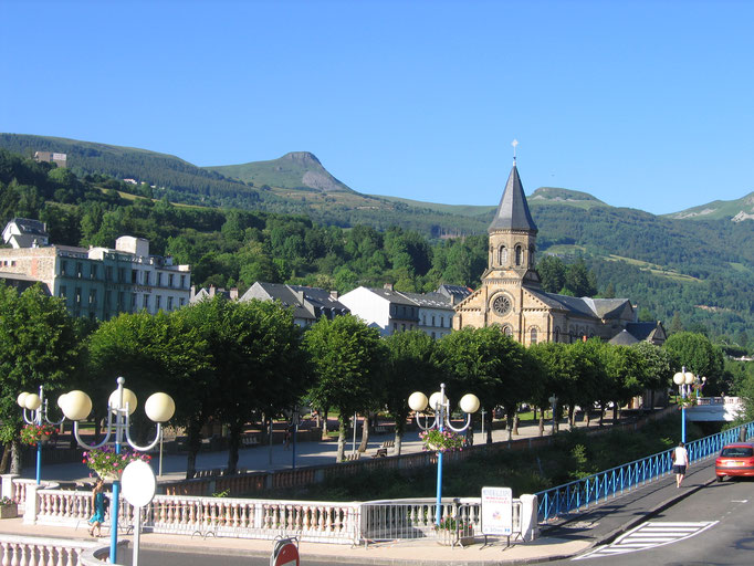 La Bourboule et la Dordogne Crédit photo: OT massif du Sancy