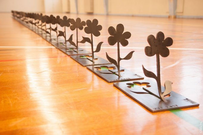 Renaissance. 32 Trophées pour une remise de prix / Acier /  © Michel LAURENT (MichL)