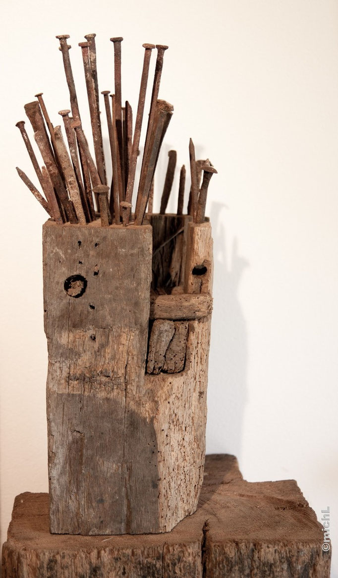 Têtes dures / Bois et acier  © Michel LAURENT / MichL