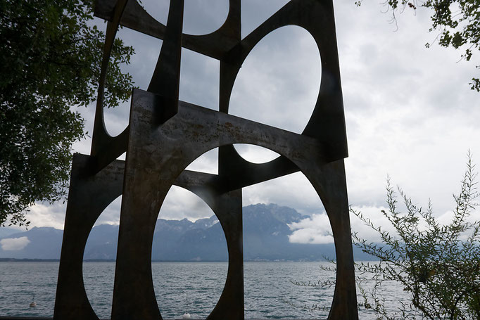 sculpture monumentale en acier