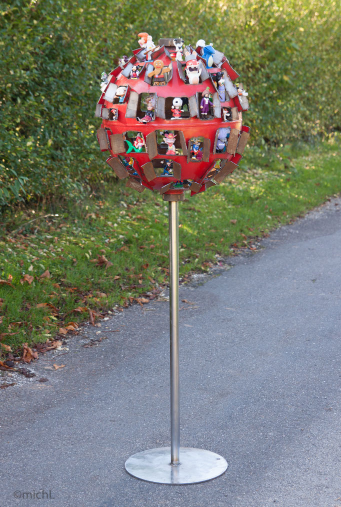sculpture en acier