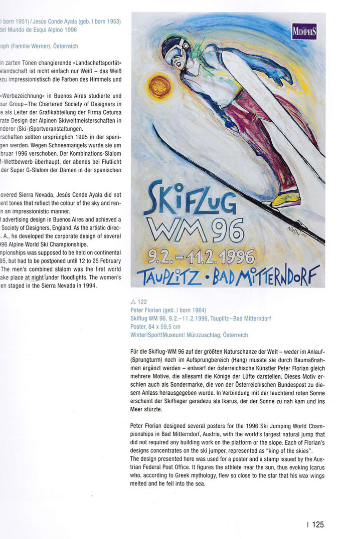 Abbildung im Buch  "Skisport in Kunst und Design" Karin Rase 2009