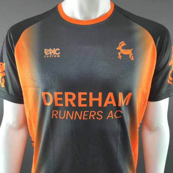 Custom Run Shirt design example