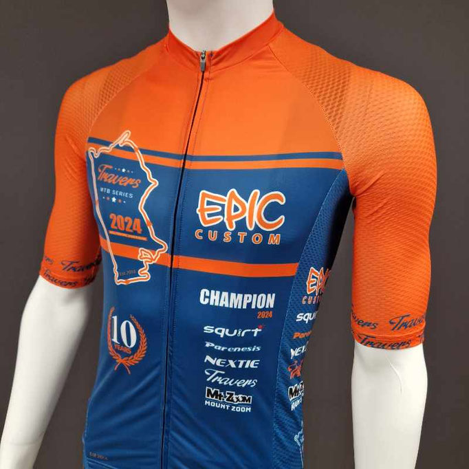 Custom Cycle Jersey design example