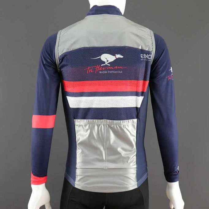 Custom Fully Reflective Cycle Gilet design example
