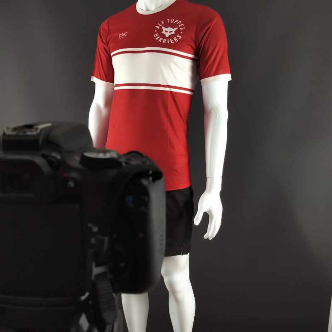 Custom Run Shirt design example