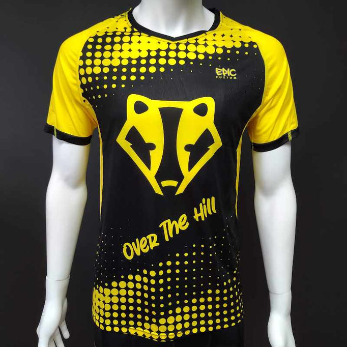 Custom Run Shirt design example