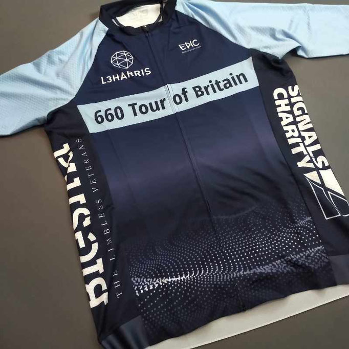 Custom Cycle Jersey design example
