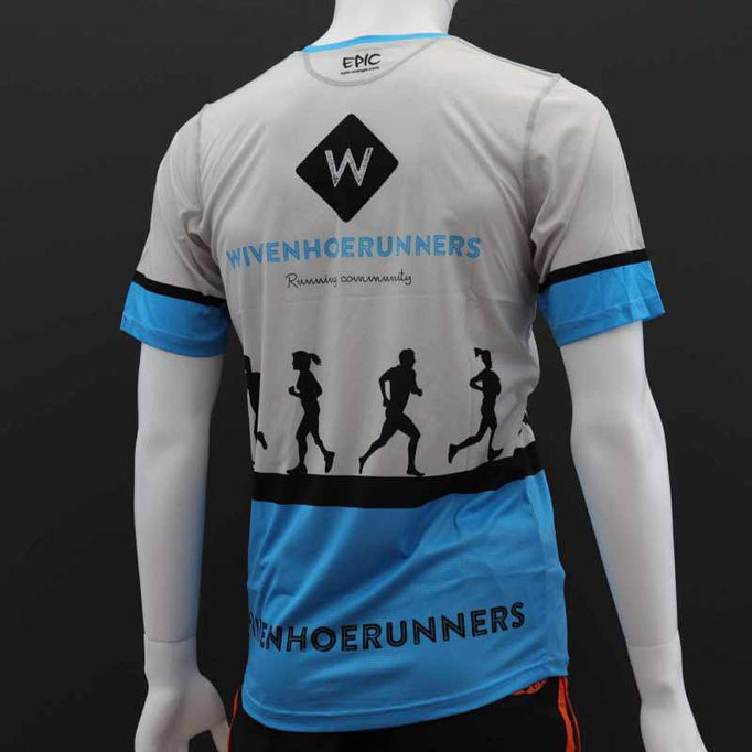 Custom Run Shirt design example