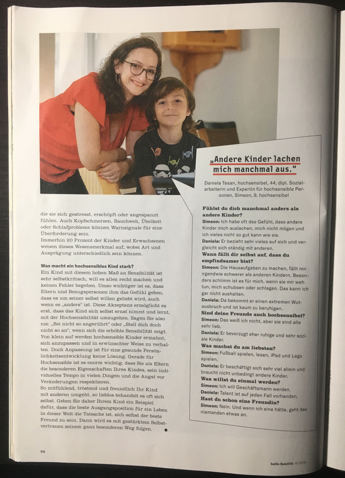 Interview mit meinem Sohn
