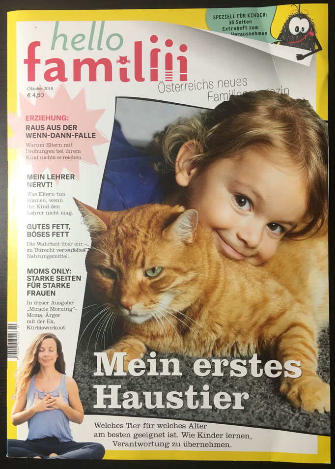 Ausgabe Oktober 2018, Artikel: Sabine Standenat