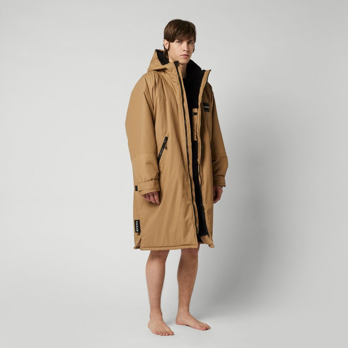 Mystic Poncho Explore Slate Brown 