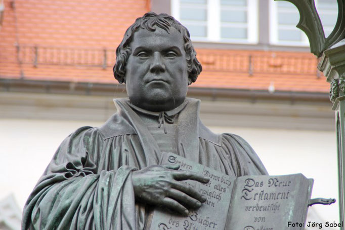 Martin Luther-Denkmal in Wittenberg