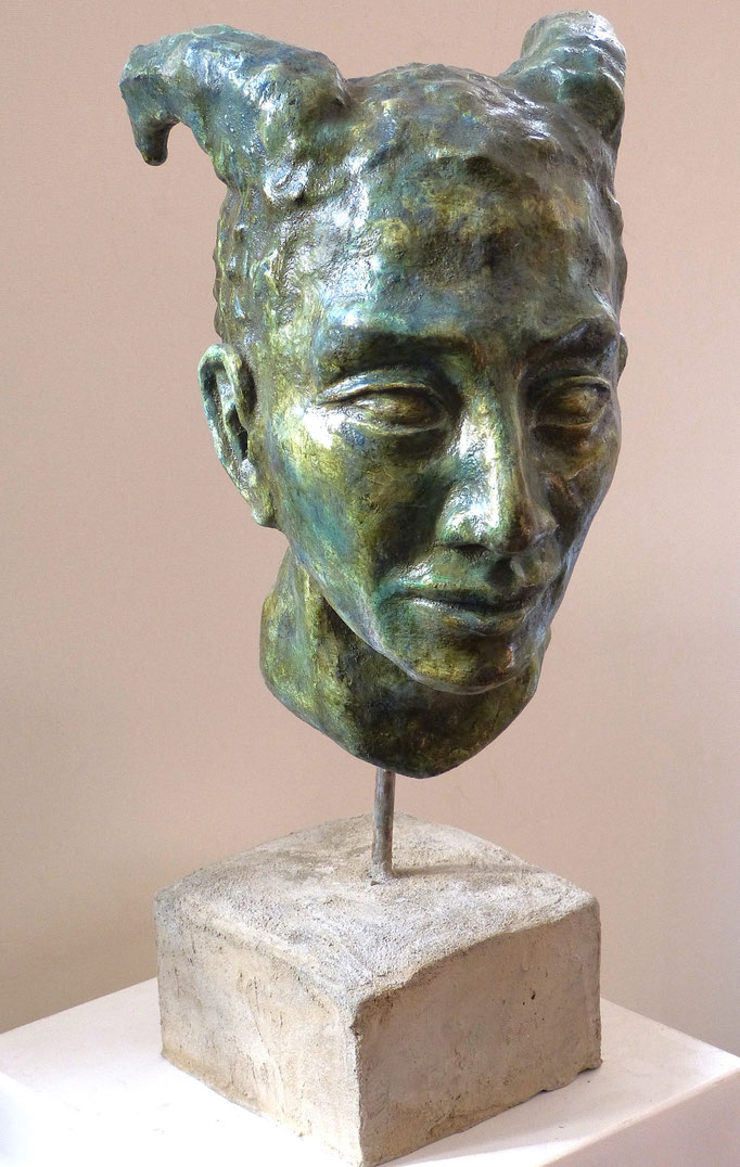Satyr, 53 x 23 x 26 cm