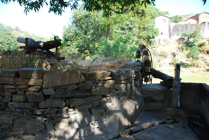 Kumbhalgarh 17.11.2014: Irrigation system.