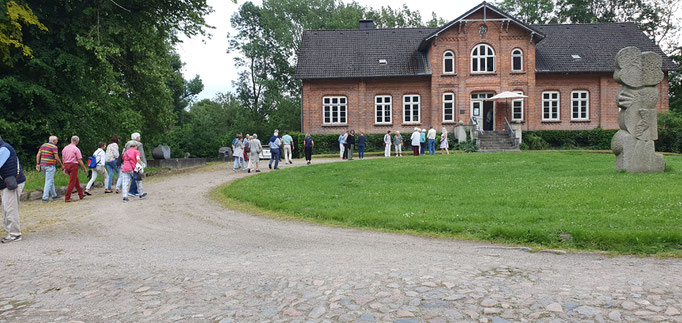 Finissage Ausstellung Elke Schweigart u. Volker Tiemann / Kulturpark Seekamp / 06.07.25 / Fotograf: Wolfgang Brammen