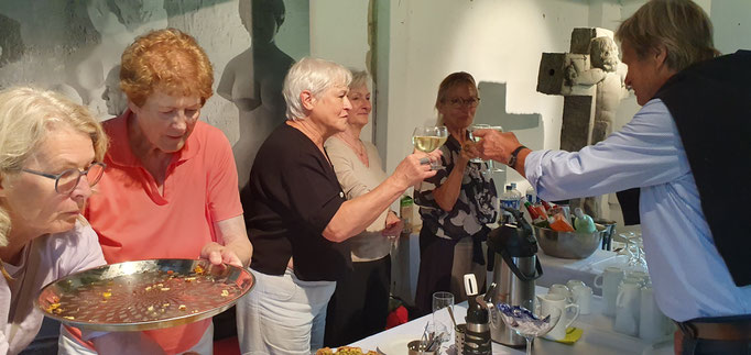 Finissage Ausstellung Elke Schweigart u. Volker Tiemann / Kulturpark Seekamp / 06.07.25 / Fotograf: Wolfgang Brammen