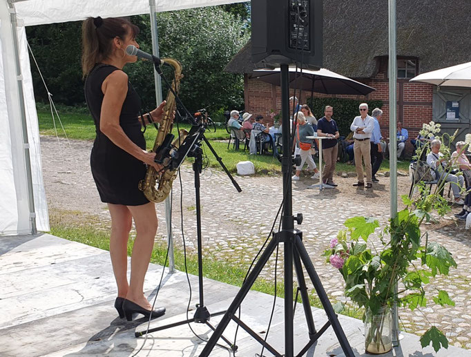Finissage Ausstellung Elke Schweigart u. Volker Tiemann / Kulturpark Seekamp / 06.07.25 / Fotograf: Wolfgang Brammen