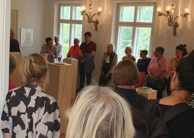 Finissage Ausstellung Elke Schweigart u. Volker Tiemann / Kulturpark Seekamp / 06.07.25 / Fotograf: Wolfgang Brammen