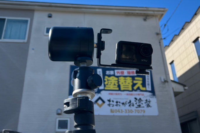 【写真】ドローン点検代わりになる高所点検カメラ