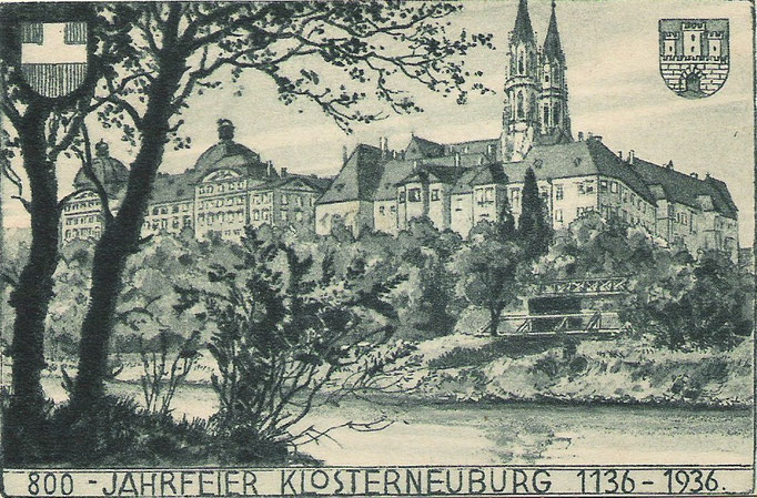 Stift Klosterneuburg, um 1870