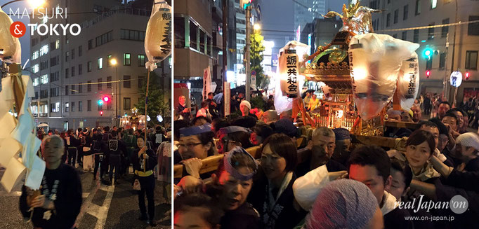 神田祭〈日本橋三・五地区〉五基神輿連合宮入渡御, 蛎一共和会