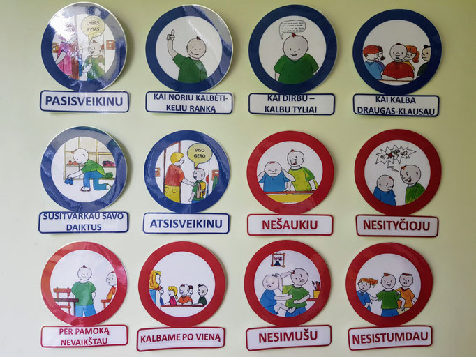 2020 m klasės taisyklės