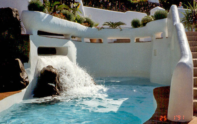 Teneriffa '91 | Hotel «Jardin Tropical».