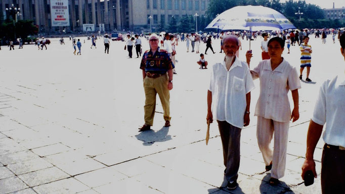 China '97 | Peking: «Platz des himmlischen Friedens» - Tian'anmen Platz.