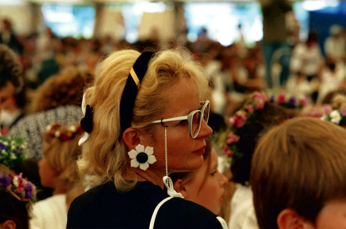1989 |  Niederlenz: Jugendfest-Umzug.