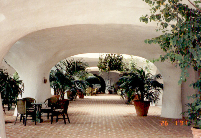 Teneriffa '91 | Hotel «Jardin Tropical».
