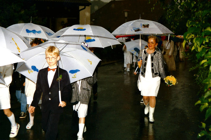 1997 | Niederlenz: Jugendfest-Umzug.
