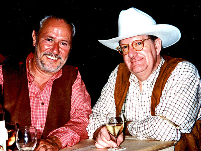 1995 | «EBI-Country», Mitarbeiter:innen-Werksveranstaltung: Mit den mittlerweile weltberühmten Country-Stars «The Kruger Brothers»! Mit Kurt Schäfer.