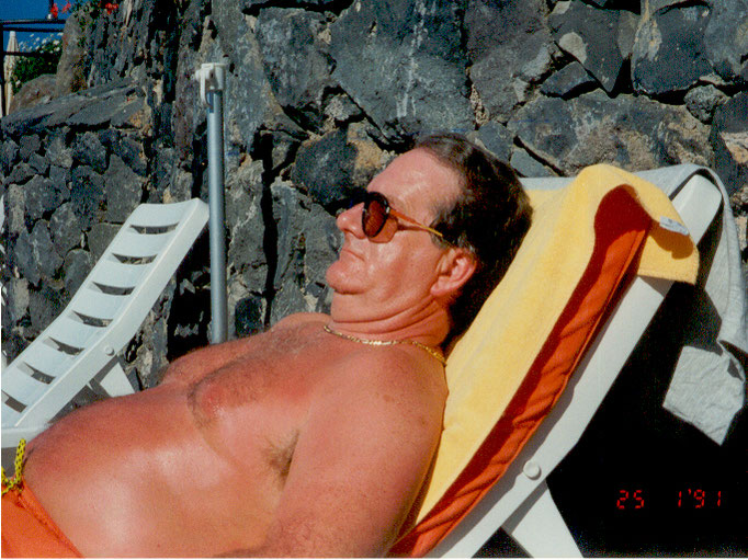 Teneriffa '91 | Hotel «Jardin Tropical».