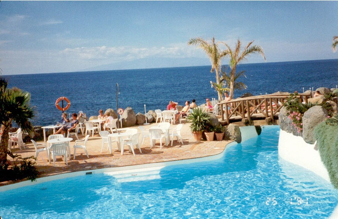 Teneriffa '91 | Hotel «Jardin Tropical».