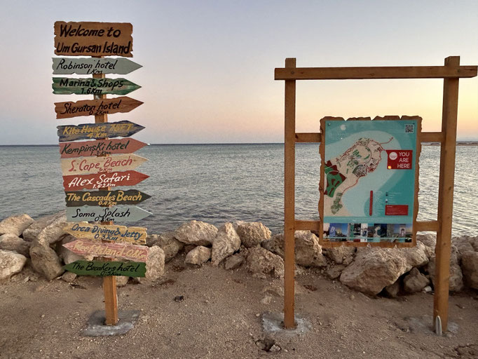 EGY, Soma Bay Tourist Map