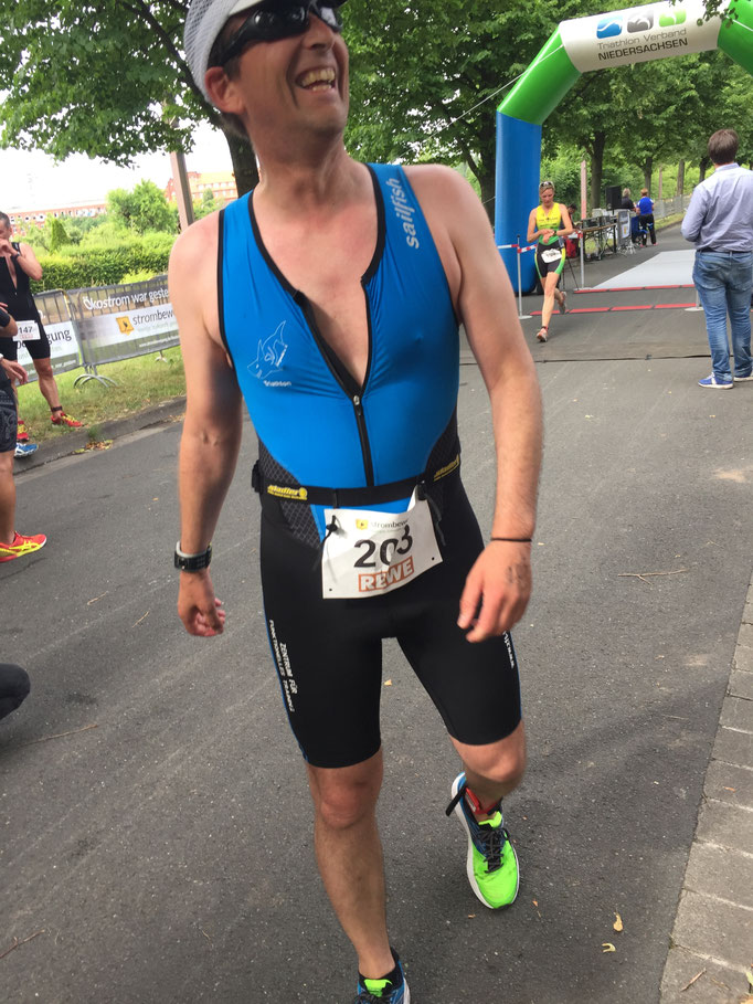 Ein glücklicher Finisher!