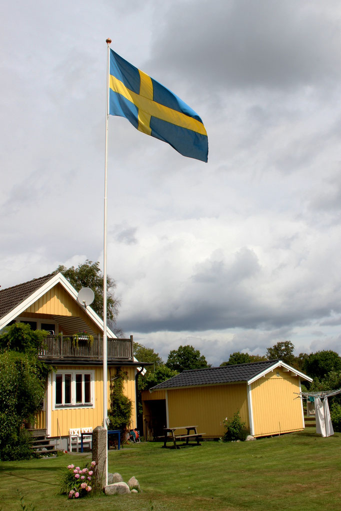 Le village de Nogersund, où nous prenons le ferry